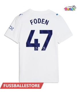 Günstige Manchester City Phil Foden #47 3rd trikot Damen 2026-27 Kurzarm